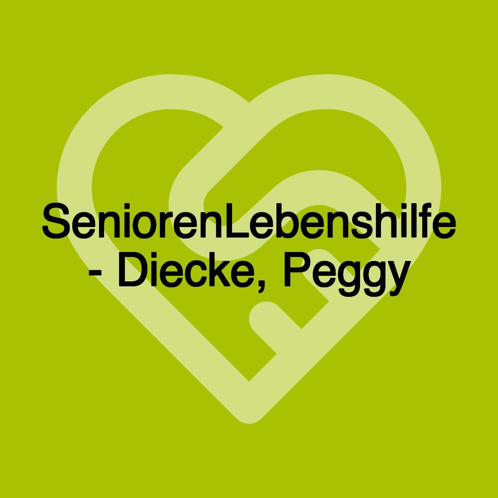 SeniorenLebenshilfe - Diecke, Peggy