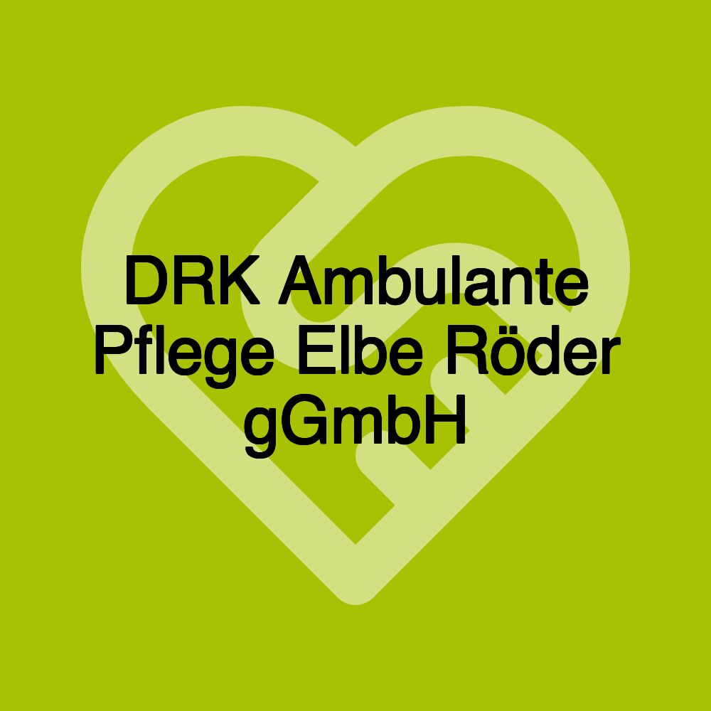 DRK Ambulante Pflege Elbe Röder gGmbH