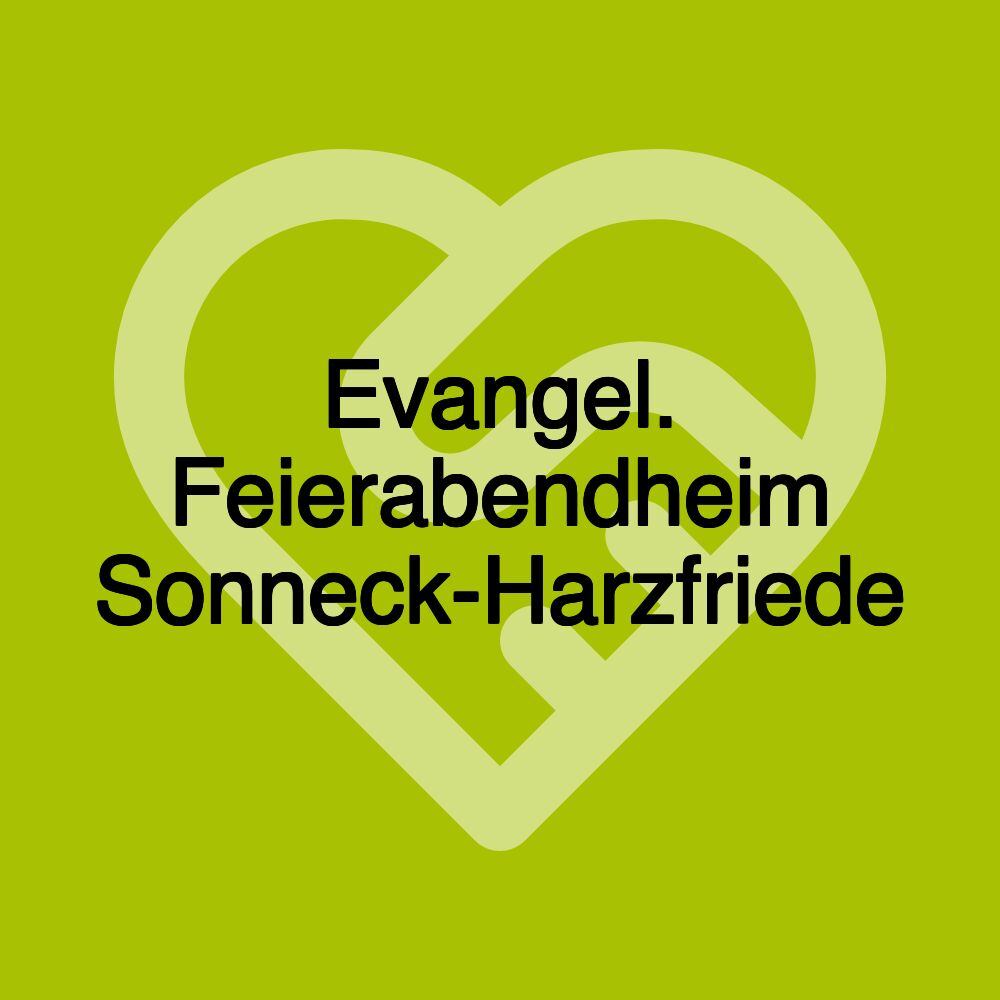 Evangel. Feierabendheim Sonneck-Harzfriede