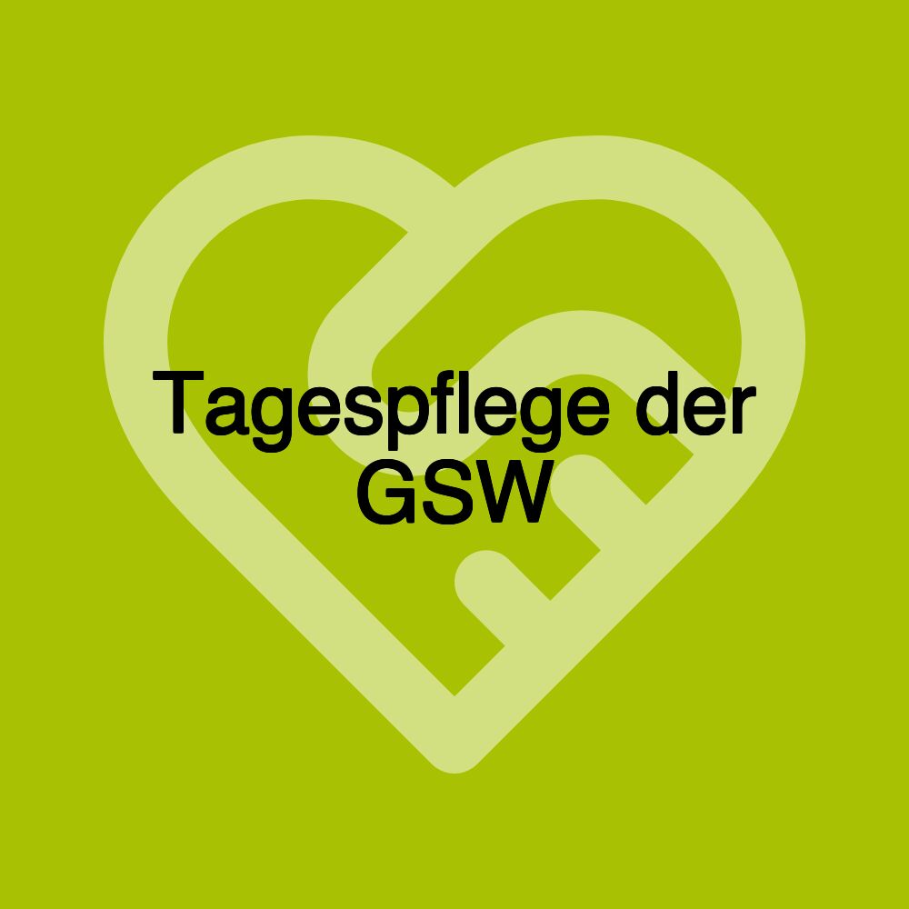 Tagespflege der GSW