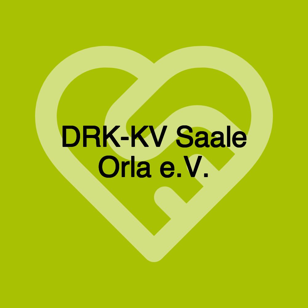 DRK-KV Saale Orla e.V.