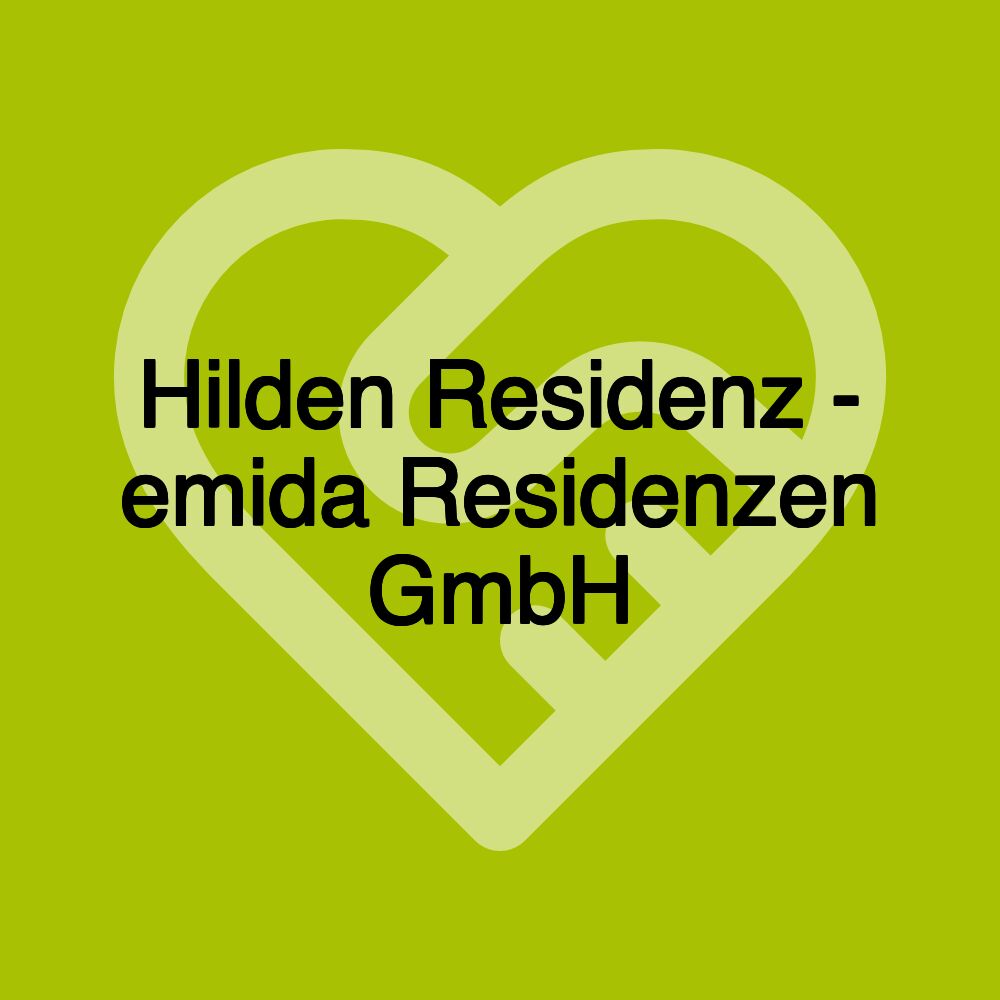 Hilden Residenz - emida Residenzen GmbH