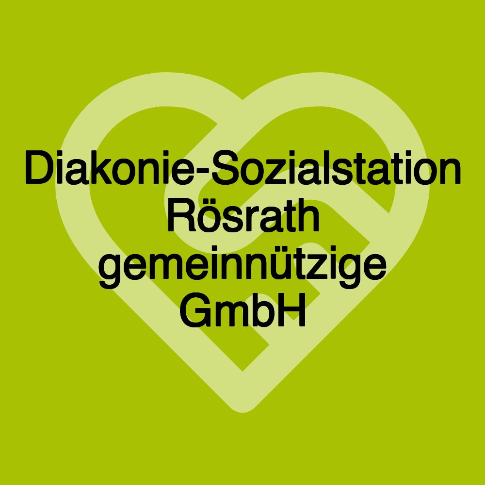 Diakonie-Sozialstation Rösrath gemeinnützige GmbH