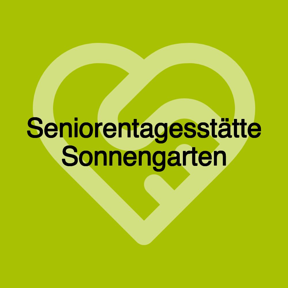 Seniorentagesstätte Sonnengarten