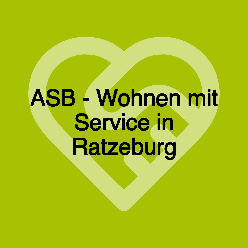 ASB - Wohnen mit Service in Ratzeburg