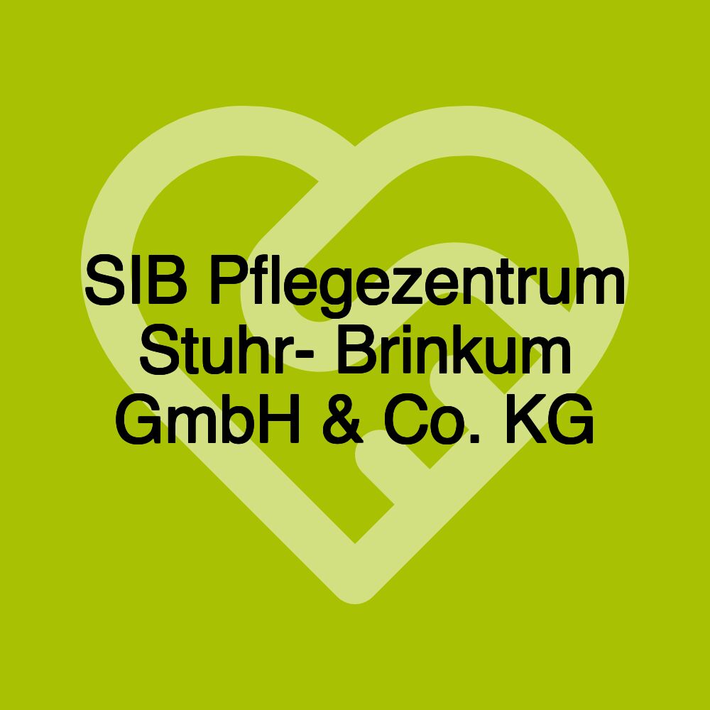 SIB Pflegezentrum Stuhr- Brinkum GmbH & Co. KG