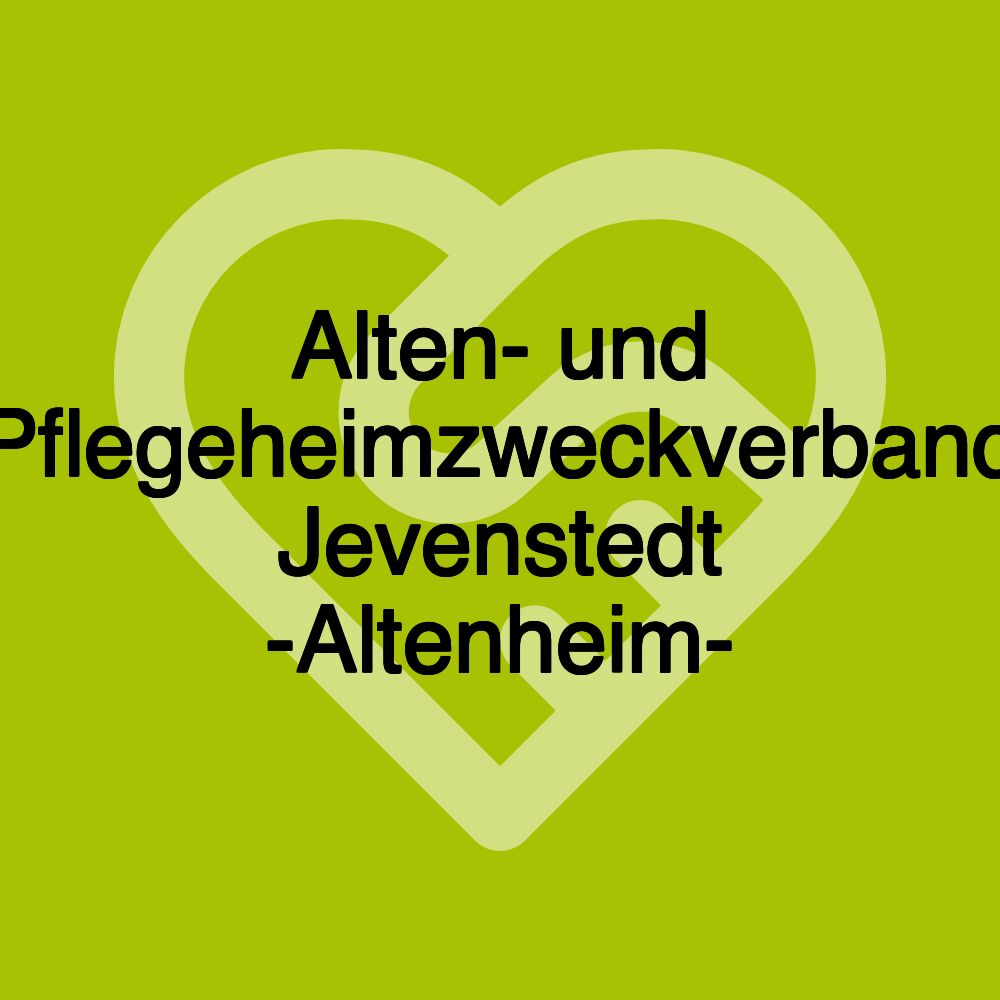 Alten- und Pflegeheimzweckverband Jevenstedt -Altenheim-