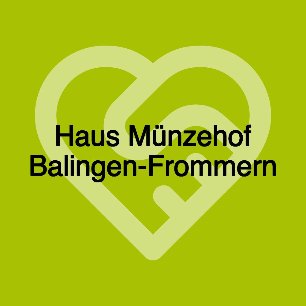 Haus Münzehof Balingen-Frommern