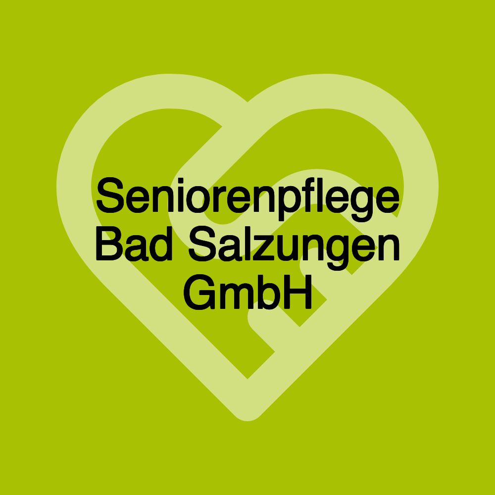 Seniorenpflege Bad Salzungen GmbH