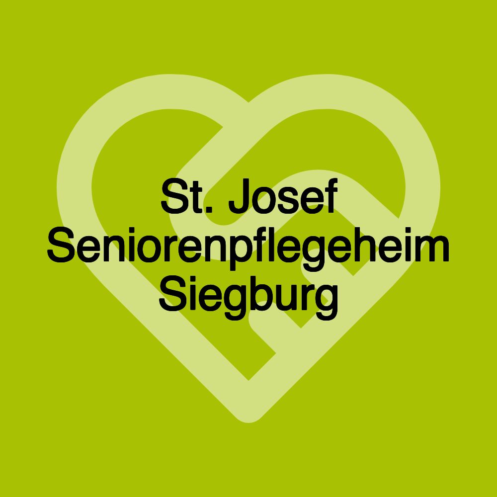 St. Josef Seniorenpflegeheim Siegburg