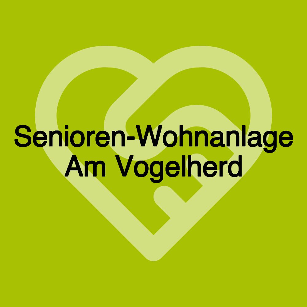 Senioren-Wohnanlage Am Vogelherd