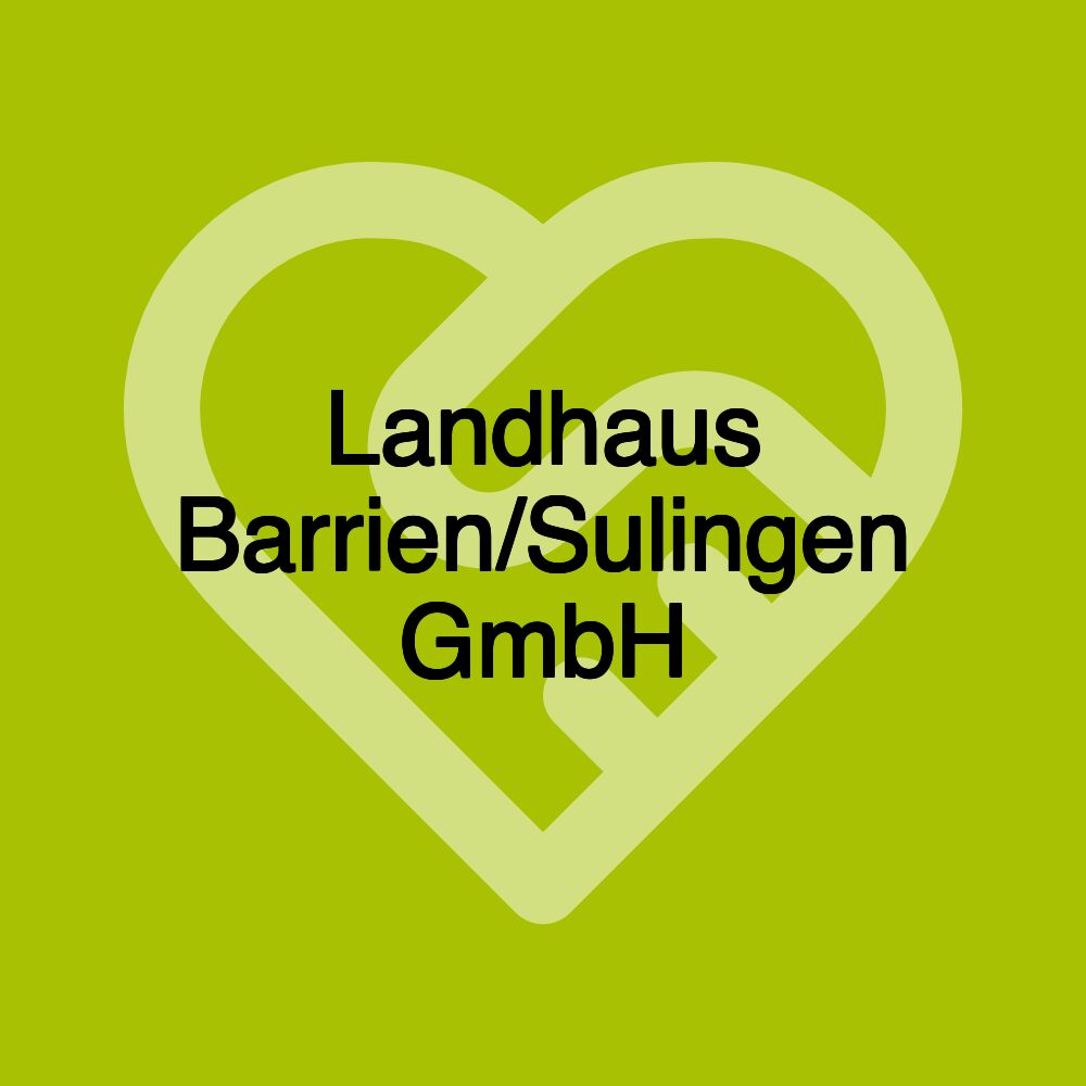 Landhaus Barrien/Sulingen GmbH