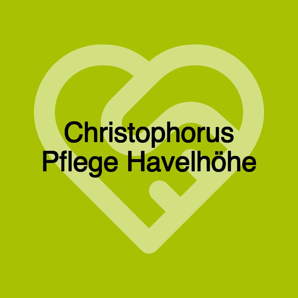 Christophorus Pflege Havelhöhe