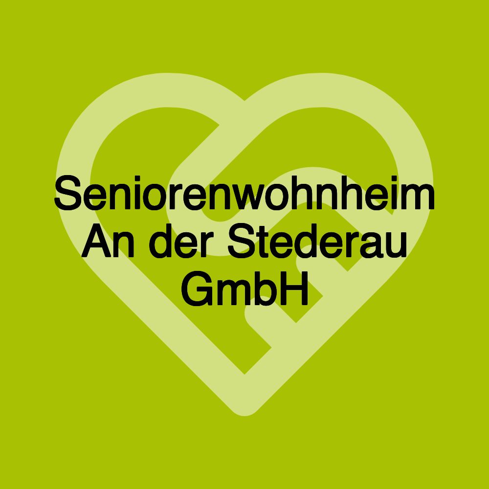 Seniorenwohnheim An der Stederau GmbH