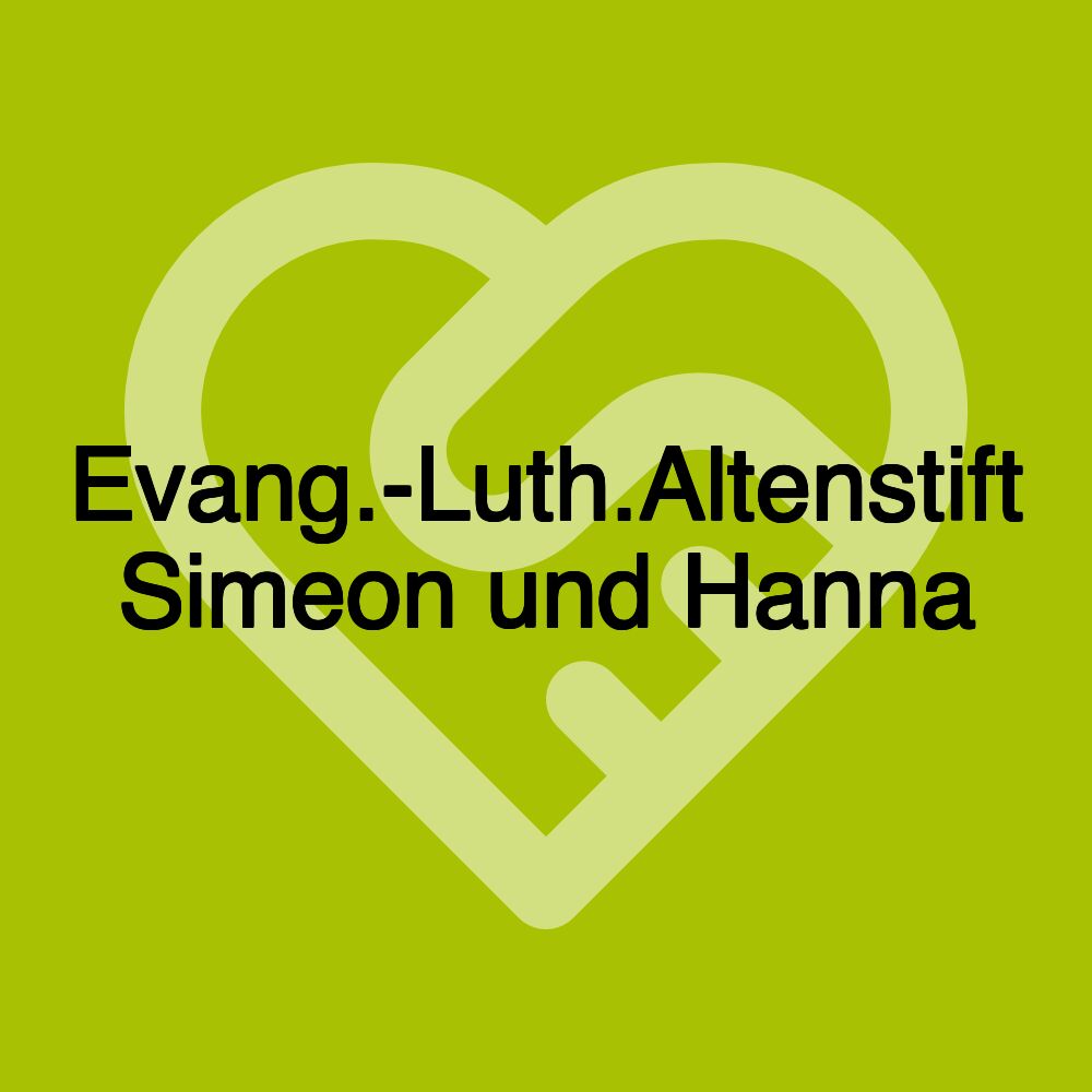 Evang.-Luth.Altenstift Simeon und Hanna