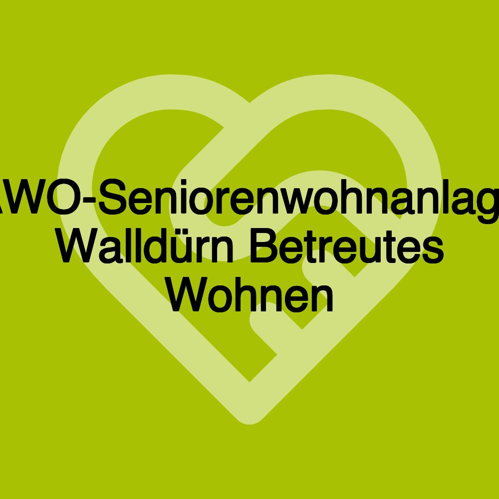 AWO-Seniorenwohnanlage Walldürn Betreutes Wohnen