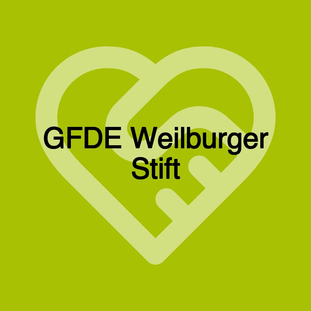 GFDE Weilburger Stift