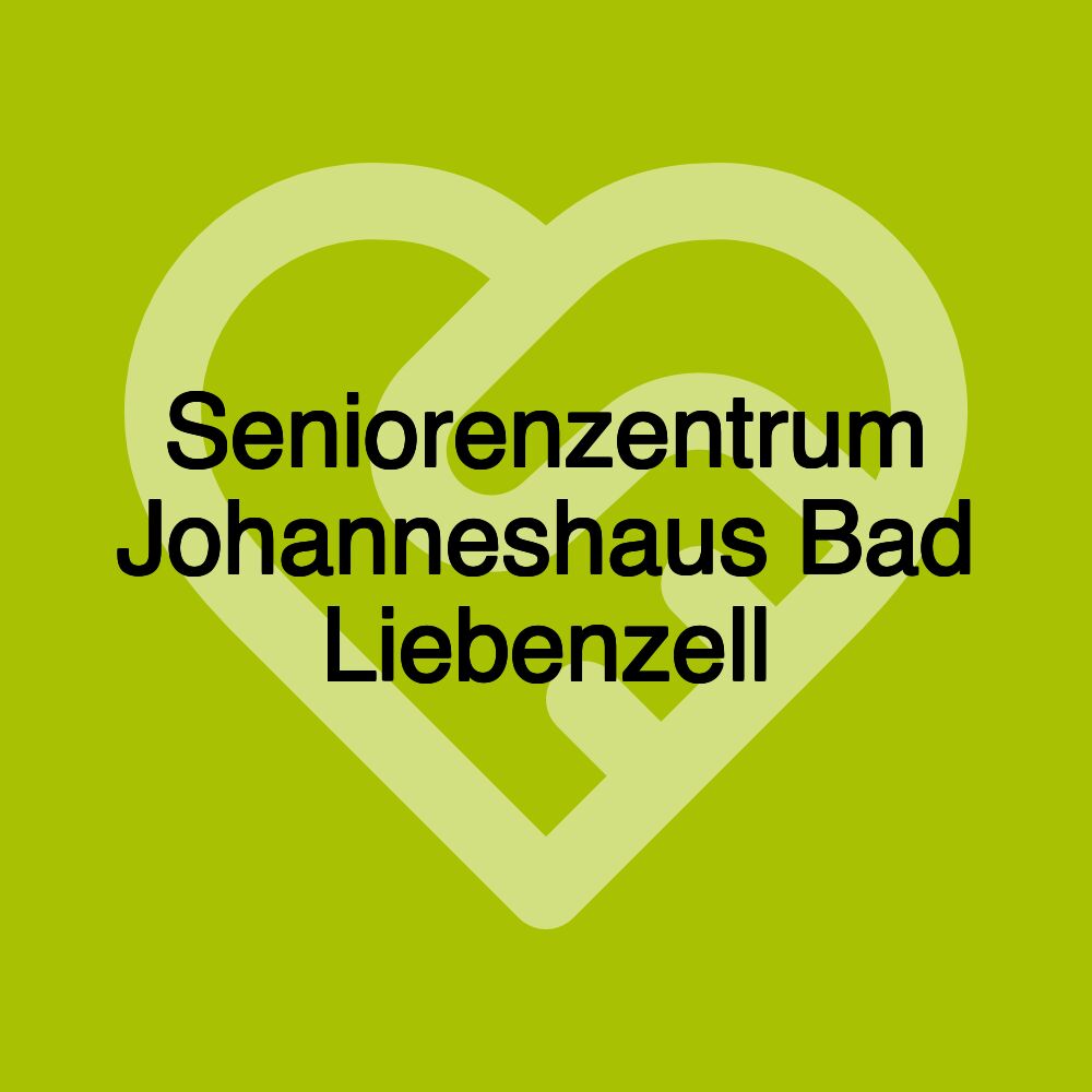 Seniorenzentrum Johanneshaus Bad Liebenzell