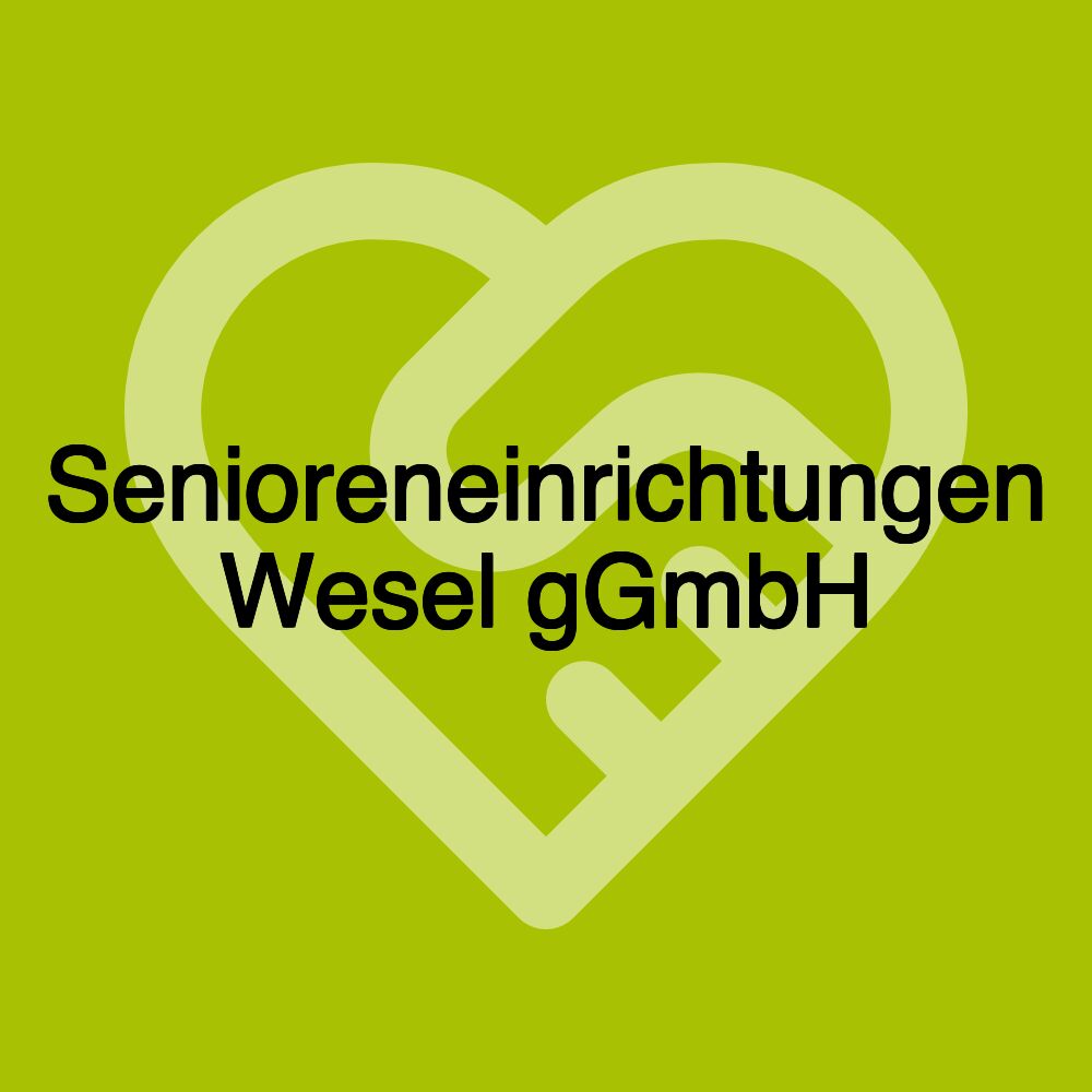 Senioreneinrichtungen Wesel gGmbH