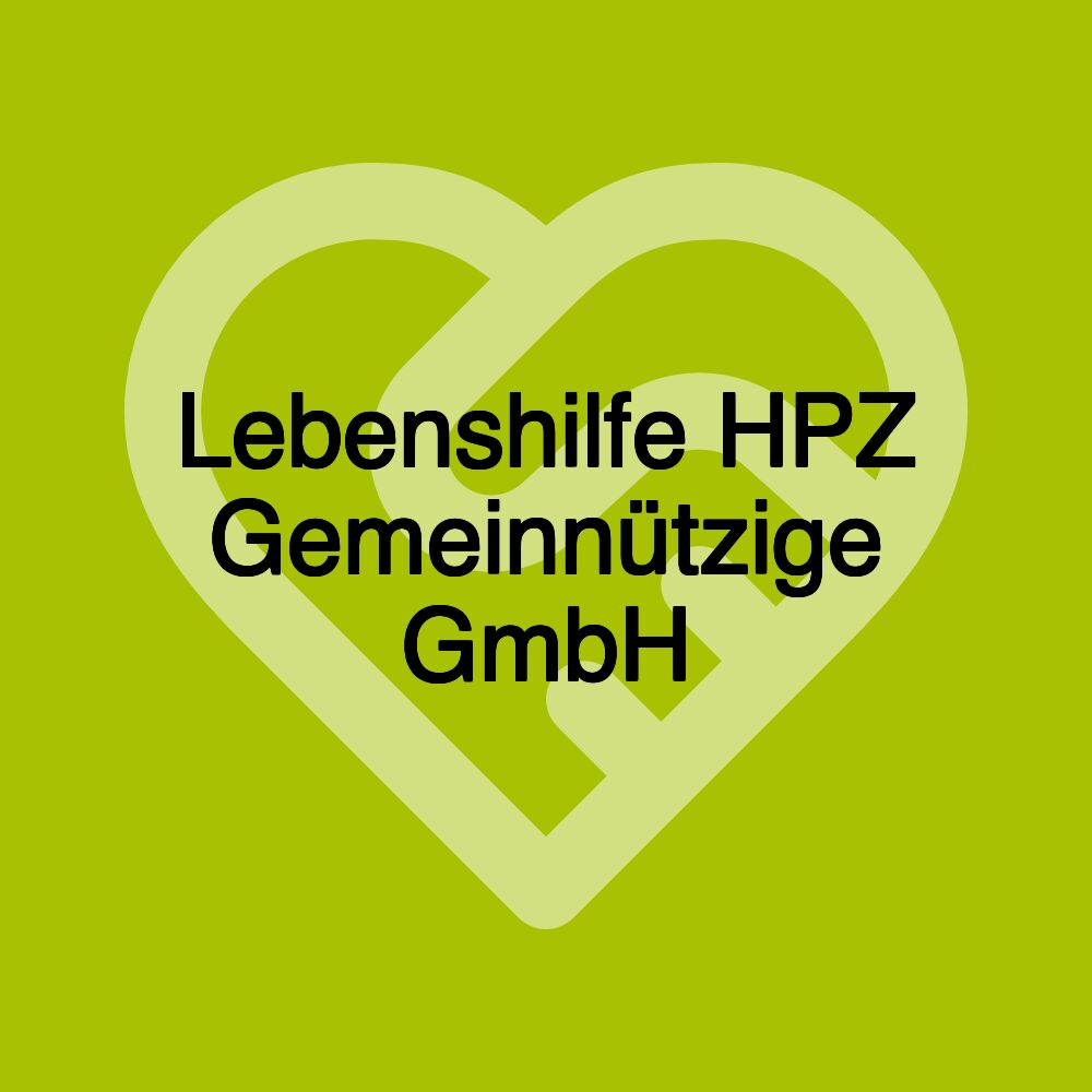 Lebenshilfe HPZ Gemeinnützige GmbH