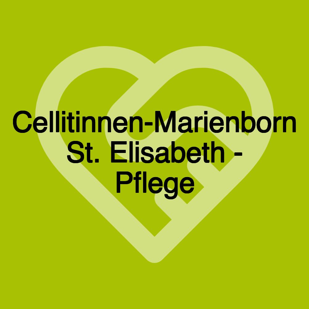 Cellitinnen-Marienborn St. Elisabeth - Pflege