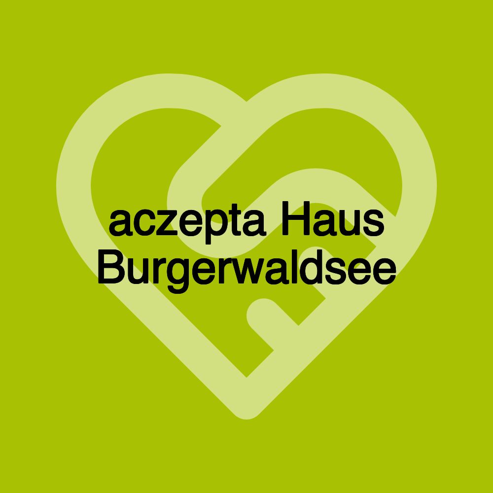 aczepta Haus Burgerwaldsee