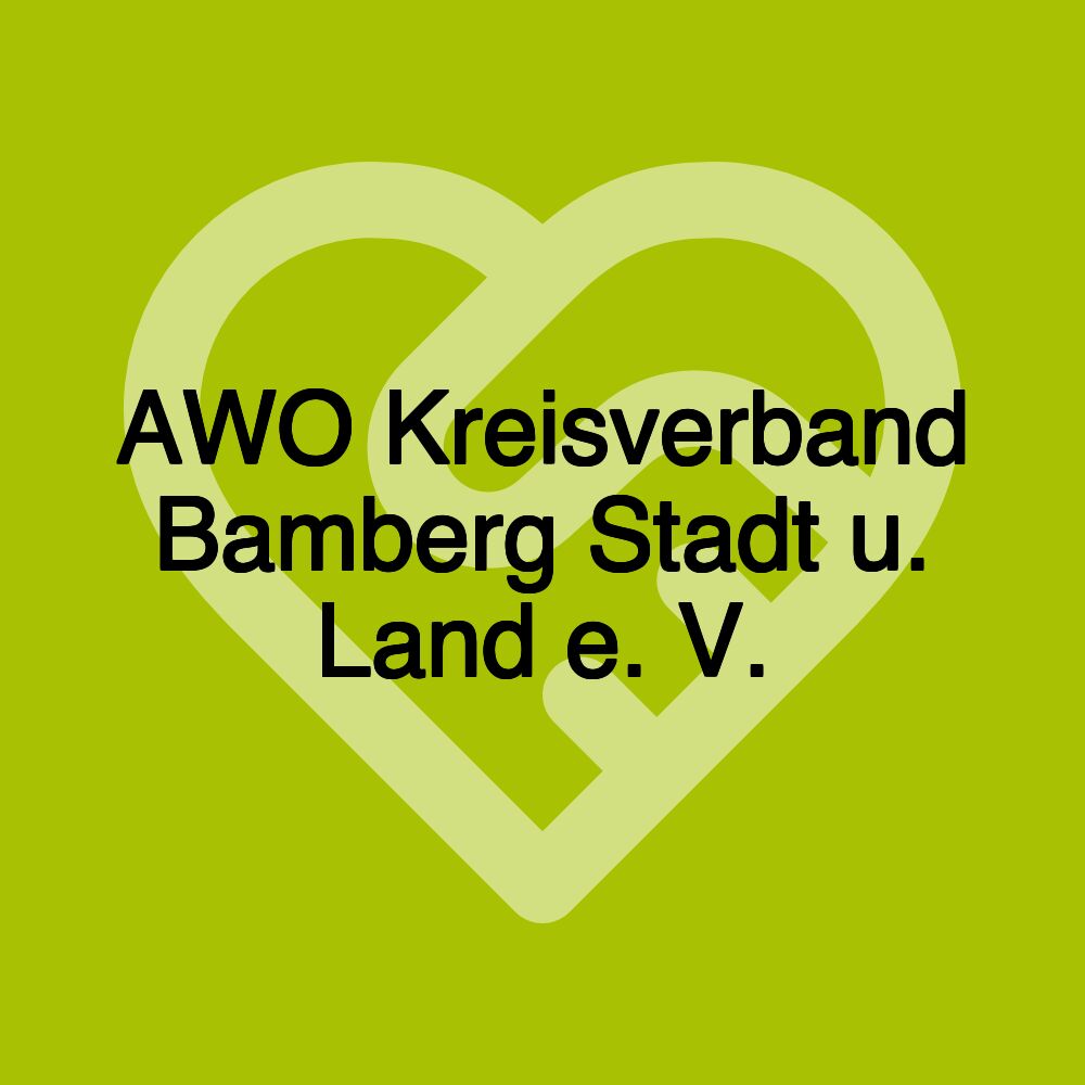 AWO Kreisverband Bamberg Stadt u. Land e. V.