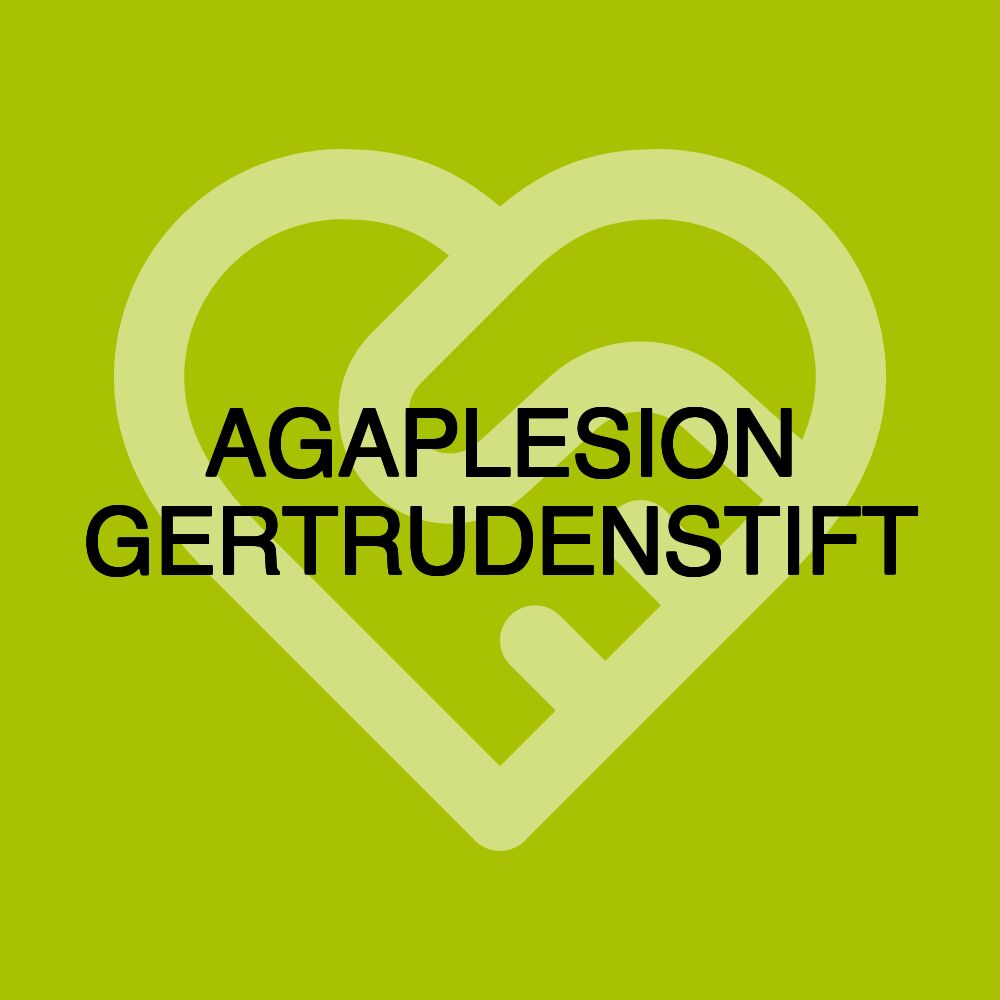 AGAPLESION GERTRUDENSTIFT