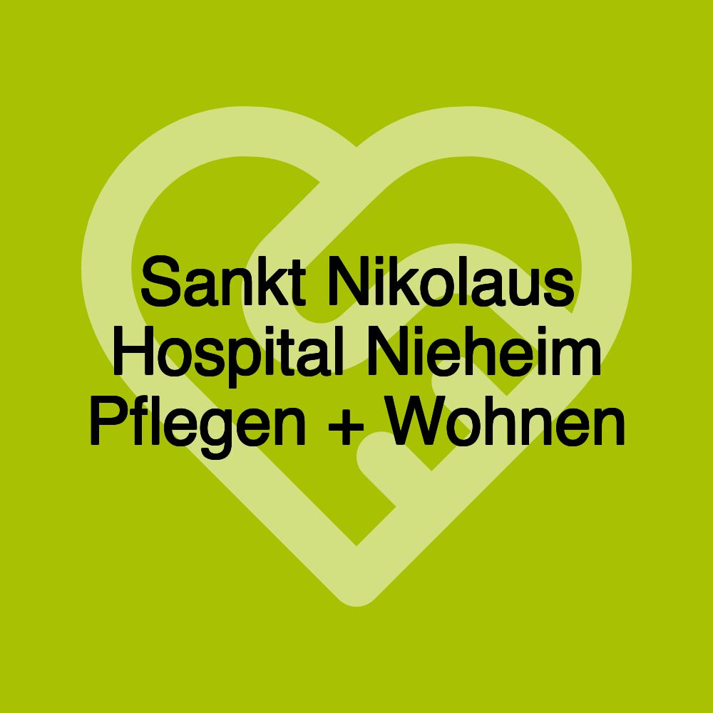 Sankt Nikolaus Hospital Nieheim Pflegen + Wohnen