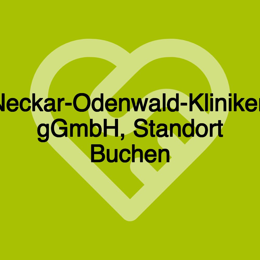 Neckar-Odenwald-Kliniken gGmbH, Standort Buchen