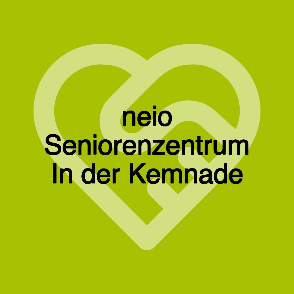 neio Seniorenzentrum In der Kemnade