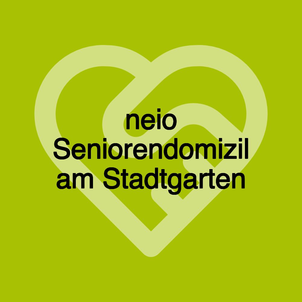 neio Seniorendomizil am Stadtgarten