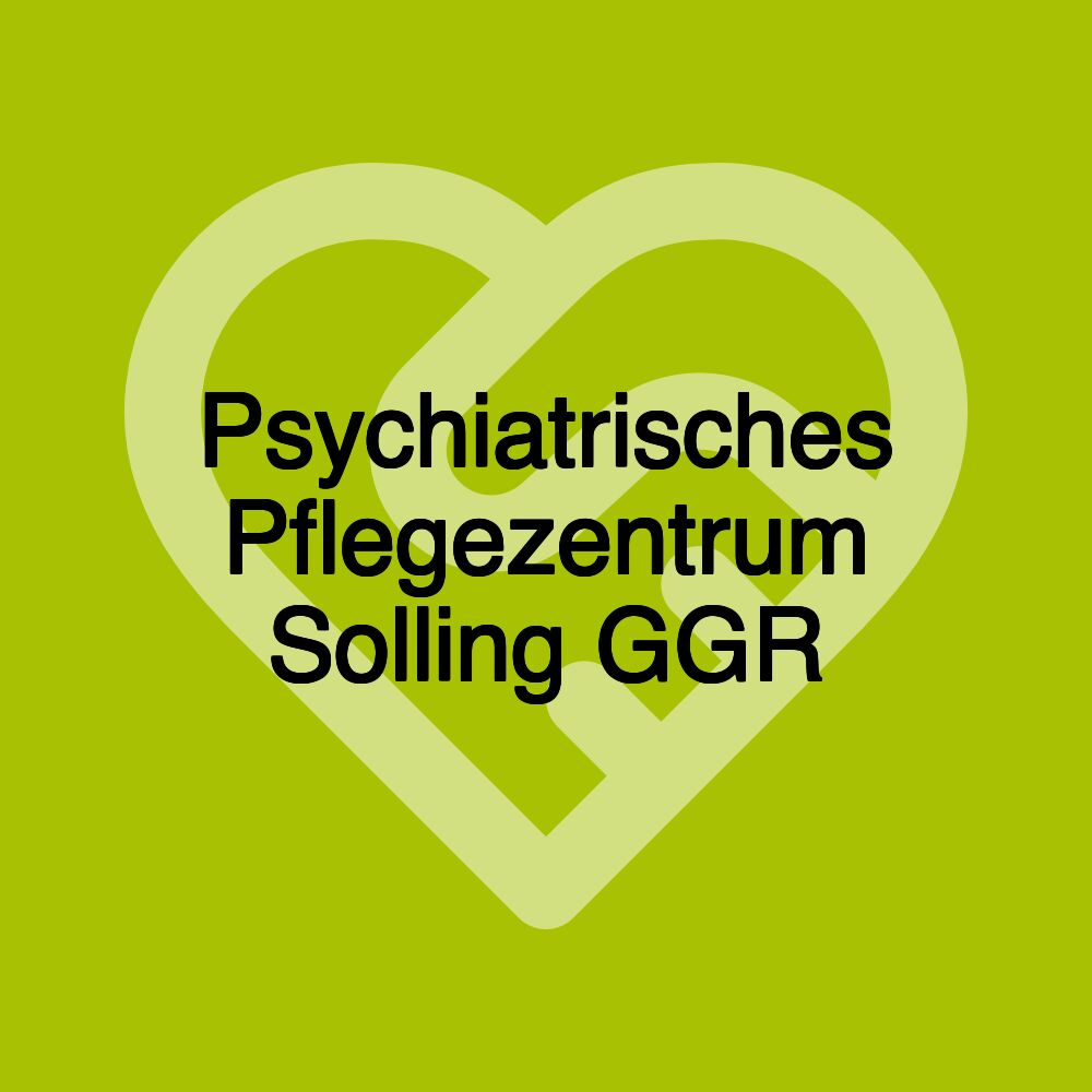 Psychiatrisches Pflegezentrum Solling GGR