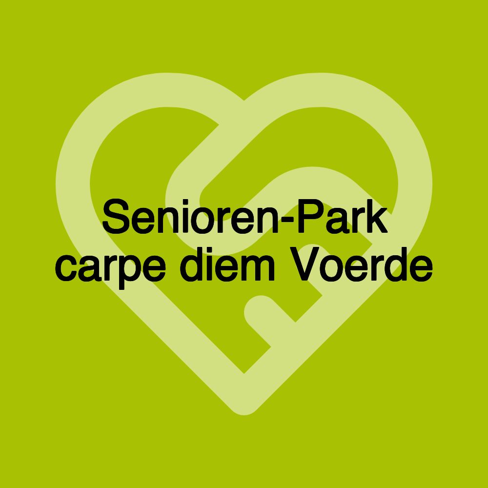 Senioren-Park carpe diem Voerde