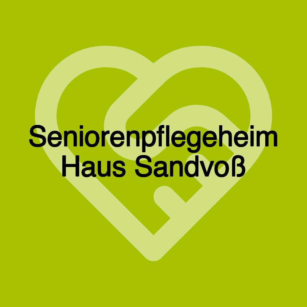 Seniorenpflegeheim Haus Sandvoß