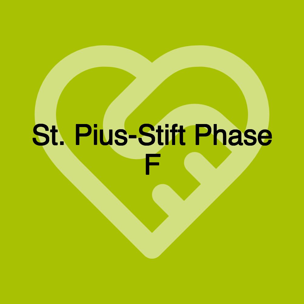 St. Pius-Stift Phase F