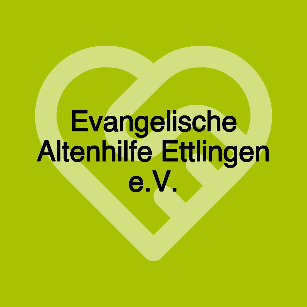 Evangelische Altenhilfe Ettlingen e.V.