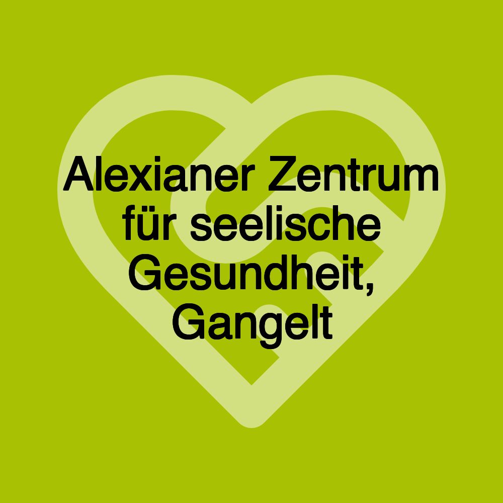 Alexianer Zentrum für seelische Gesundheit, Gangelt