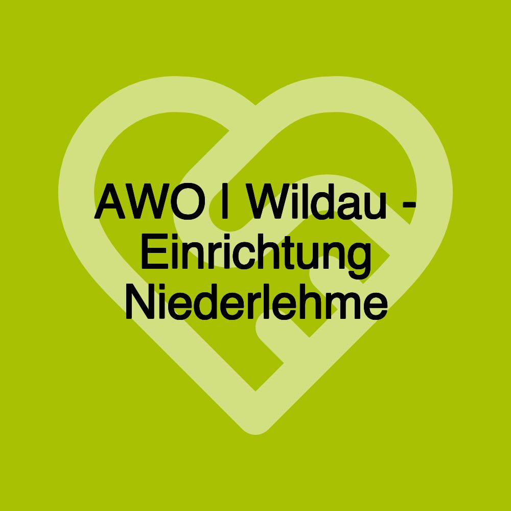 AWO | Wildau - Einrichtung Niederlehme