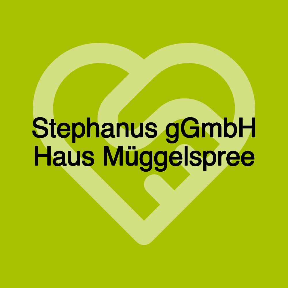 Stephanus gGmbH Haus Müggelspree