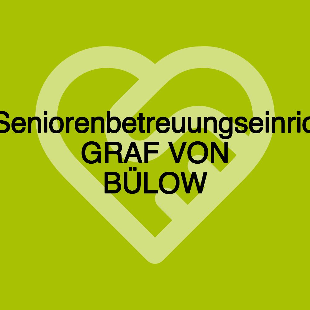 DRK-Seniorenbetreuungseinrichtung GRAF VON BÜLOW