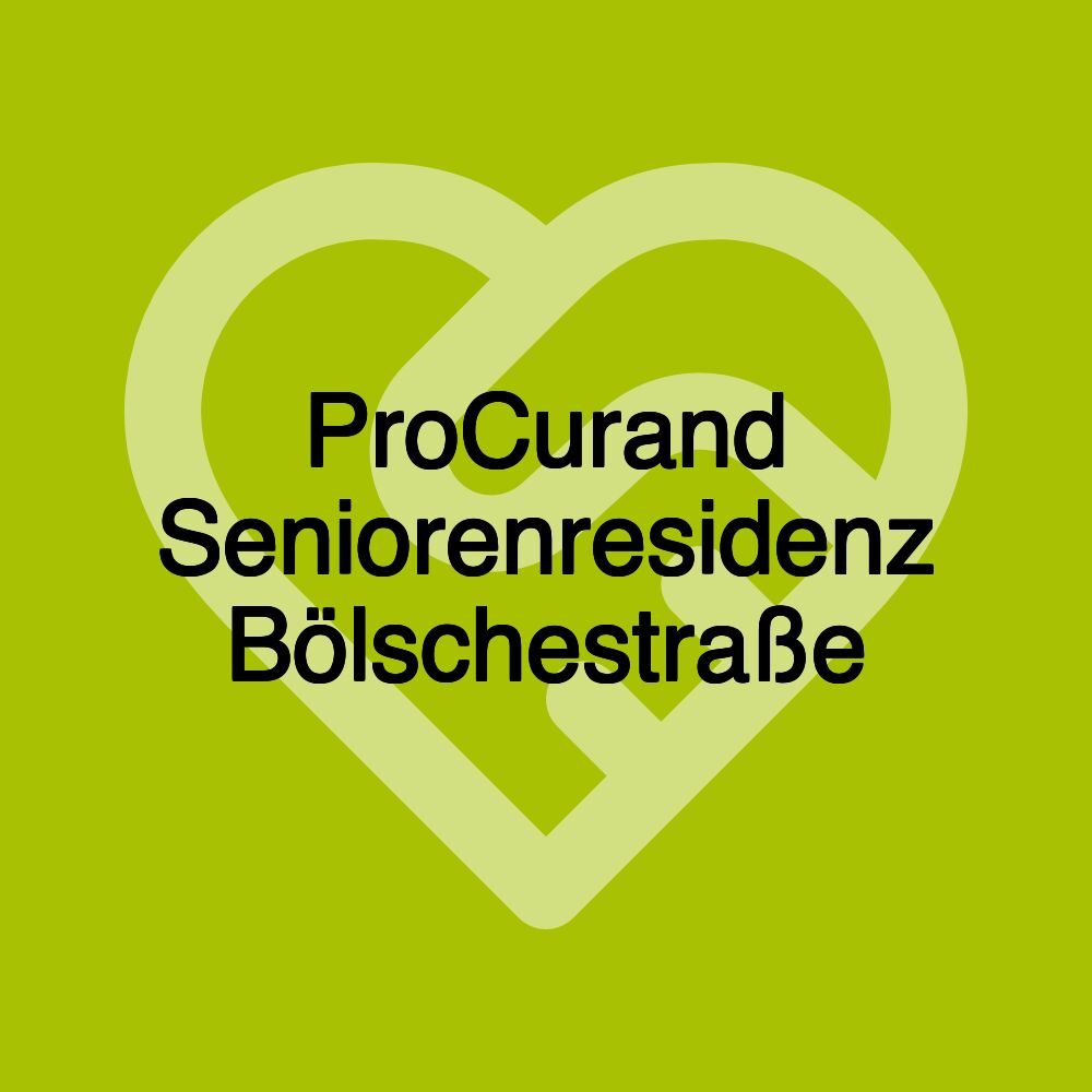 ProCurand Seniorenresidenz Bölschestraße