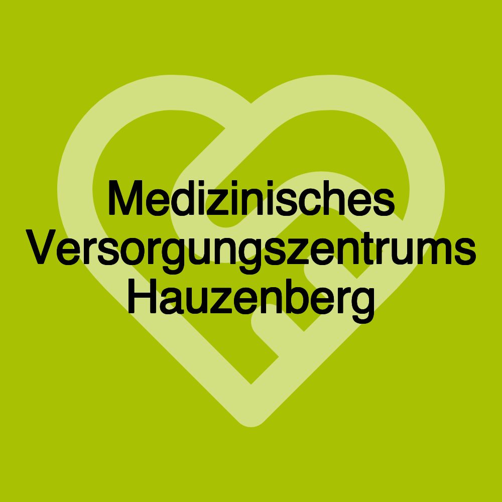 Medizinisches Versorgungszentrums Hauzenberg