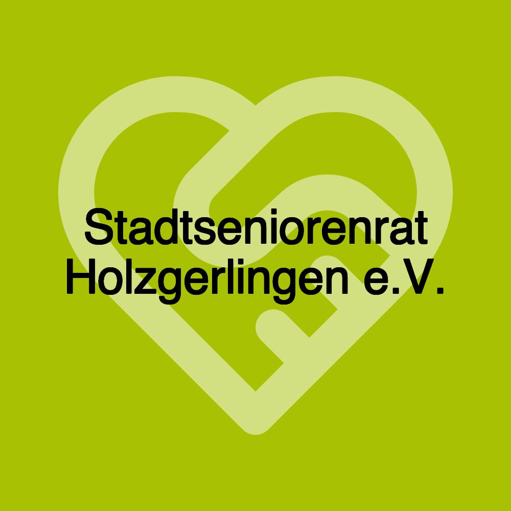 Stadtseniorenrat Holzgerlingen e.V.