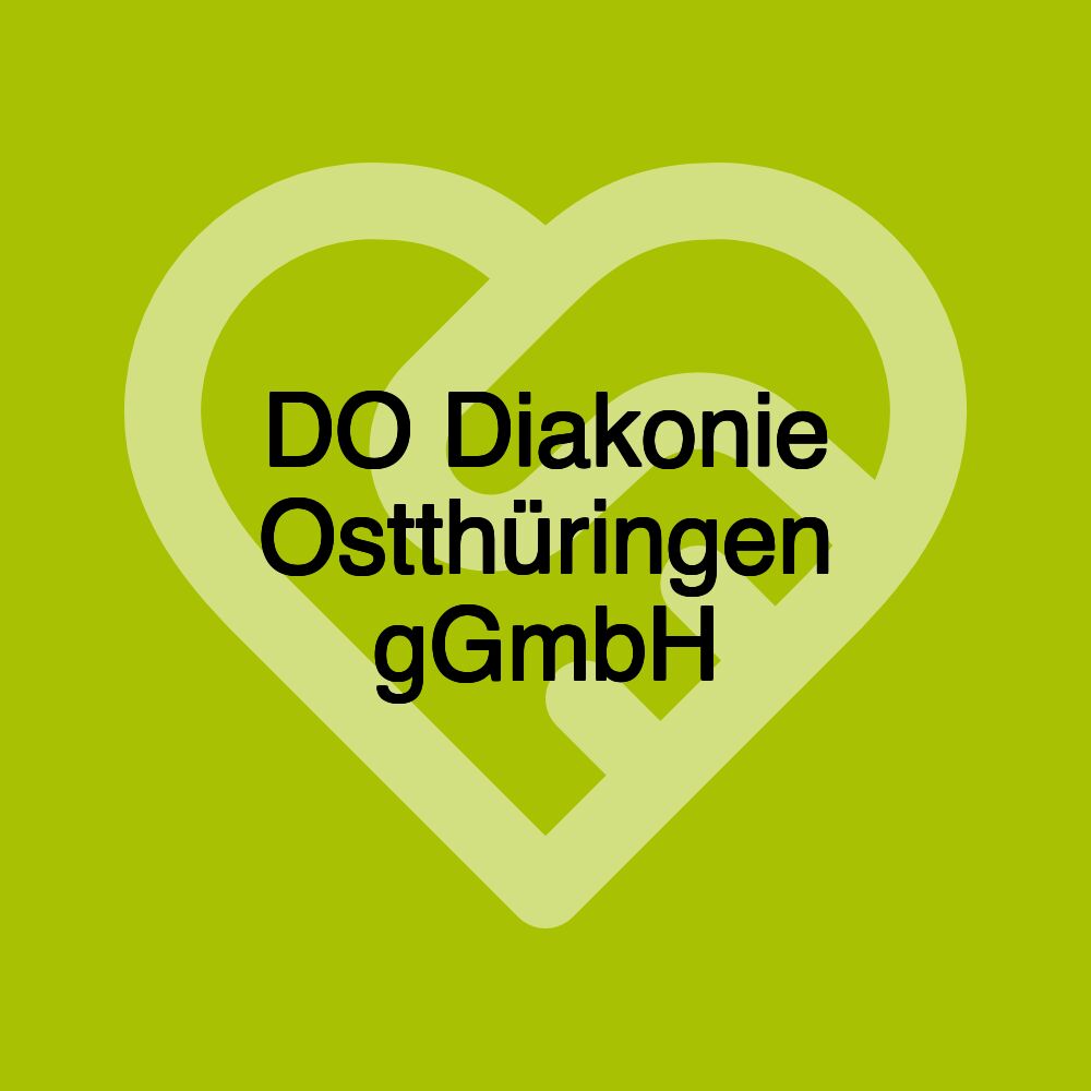 DO Diakonie Ostthüringen gGmbH