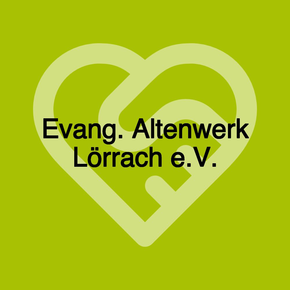 Evang. Altenwerk Lörrach e.V.