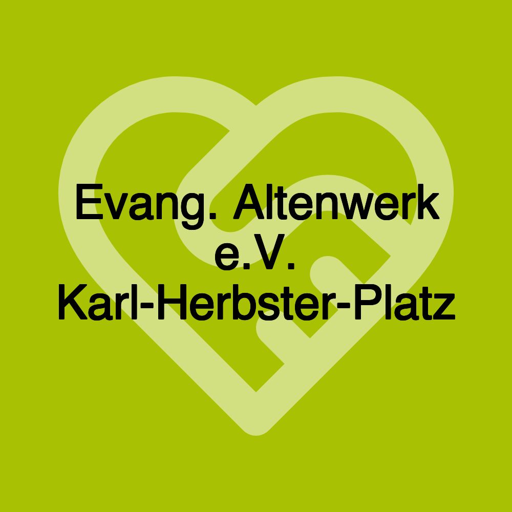 Evang. Altenwerk e.V. Karl-Herbster-Platz