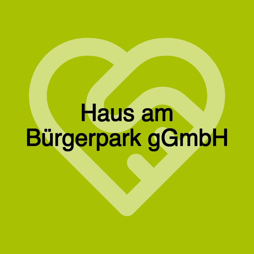 Haus am Bürgerpark gGmbH