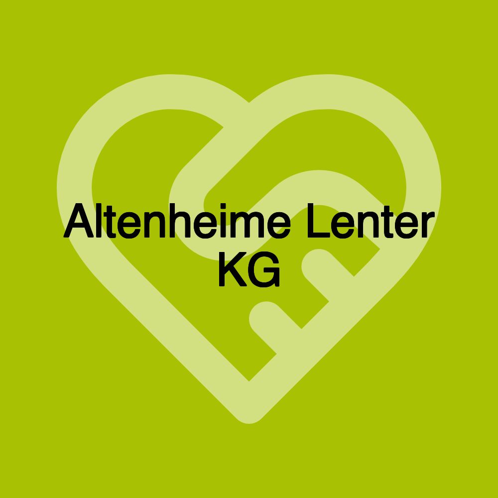 Altenheime Lenter KG