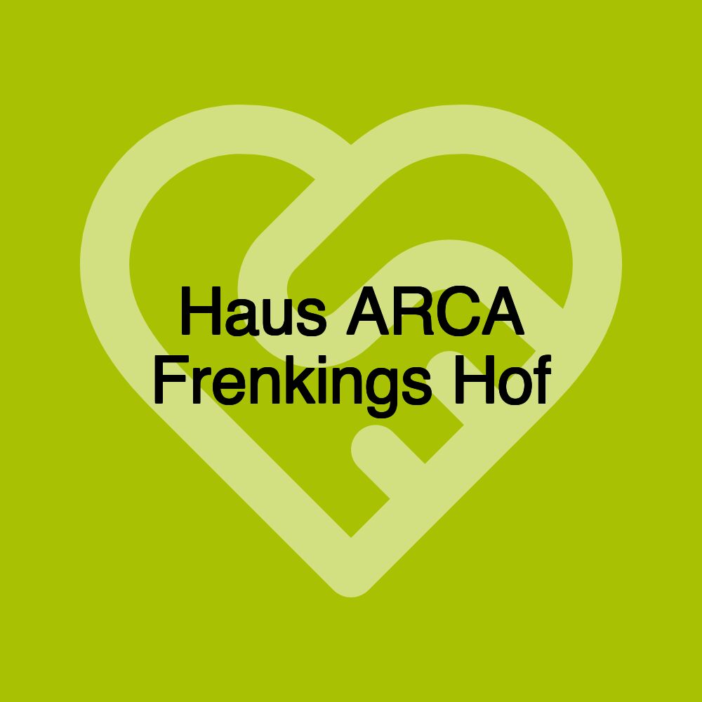 Haus ARCA Frenkings Hof